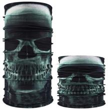 3D Skeleton Skull Seamless Magic Scarf Face Mask Fishing