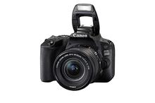 Canon EOS 200D II 24.1MP Digital SLR Camera + EF-S 18-55mm f/4-5.6 is STM Lens (Black)