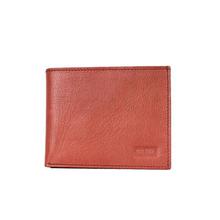 Wenz Bi-Fold Leather Wallet For Men With Photo Compartment-LP-10-Brown