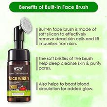 WOW- WOW Organic Apple Cider Vinegar Foaming Face Wash with