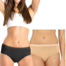 Jockey Pack of 2 Plain Hipster Panties For Women (1523) - Assorted