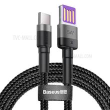 BASEUS Cafule HW Quick Charging Type-C Data Cable 40W Nylon Braided Charging Cord 1m