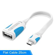 Vention OTG Cable USB 2.0 Adapter For Android Samsung S6 Redmi Note 5 Micro USB Connector For Xiaomi Tablet Pc OTG Adapter