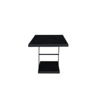 DINING TABLE ASO BLACK BLACK GLASS