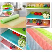 Pack Of 6 Multifunctional Fridge Mats, Mats Remove Moisture And Odour, Non-slip, Washable And DIY Fridge Mats