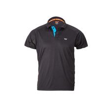 Wildcraft HypaCool Active Polo Tee for Men (Black-8903338066903)