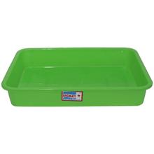 Baagmati Green Plastic Fruit & Vegetable Basket- Big