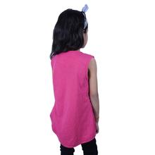 Gini & Jony Girls Pink Printed Round Neck Top