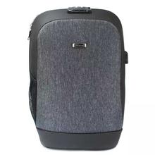 Simple Solid Color Laptop Backpack for Smart  Men