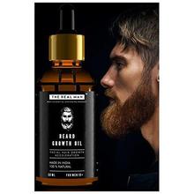 The Real Man 100% Natural Conditioner & Softener Beard Growth Oil -