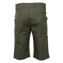 Green Cotton 3/4th Shorts For Men