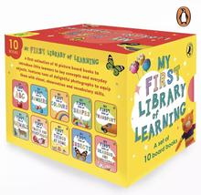 My First Library of Learning 10 Board Book For Kids, Age: 0 to 3   (Homeschooling/ Preschool / Toddler)