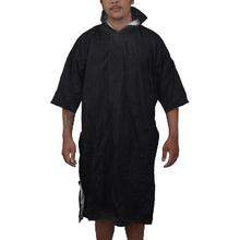 Waterproof Single Raincoat for Unisex -Black