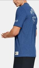 Under Armour Blue Project Rock Iron Paradise Short Sleeve T-shirt For Men 1346098-480