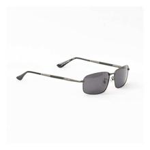 Polorized Rectangular Gun Frame Black Sunglasses