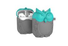 Owl Shape Silicone Shockproof Waterproof Protective Cover Case For AirPods