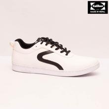 Caliber Shoes White Casual Lace Up Shoes For Men - ( 516 C)