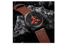 NaviForce NF9156 Astro Day Date Function Analog Watch – Orange/Brown