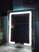 Bathroom Mirror With LED Light 45*60 cm (18" x24 ") | LED Light Stylish Mirror With Touch Button For Bathroom