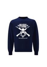 PUBG  Skull Gun Cross Sweatshirt For Men