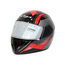 VEGA Cliff Single Visor Helmet - Black/Red