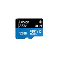   Lexar 32GB High-Performance 633x microSDHC/microSDXC UHS-I cards