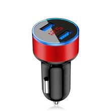 3.1A Dual USB Car Charger With LED Display Universal