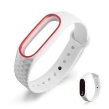 smart watch Silicone strap for Xiaomi Replacement Wrist Band Strap Cover for Xiaomi Mi Band 2 Waterproof Cover Silicone Strap