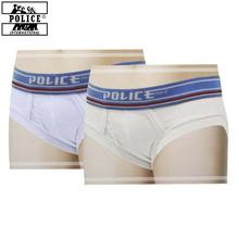 Pack Of 2 Police Juniors Solid Briefs For Kids (ART.KU01)