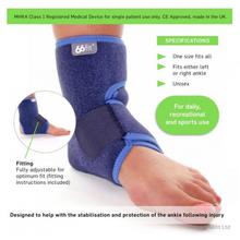 66fit Elite Ankle Support with Figure of 8 Strap