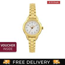 Titan 2401YM01 White Dial Analog Watch For Women