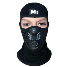 M1 Full Ninja Mask  Air Flow Filter  Rubber Mask