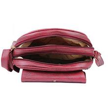 Ritupal collection Women's Shoulder, PU Sling Handbag (Maroon)