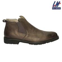 KILOMETER Grey Ankle Boot For Men - Y82108