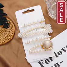 SALW-Hot Sale 1Set Girls Women Elegant Geometric Pearls