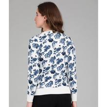 Full Sleeve Floral Print Women Sweatshirt