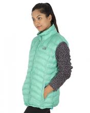 The North Face Ladies Silicon Half Jacket - Turquoise