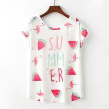 Summer New Women T-Shirts 2019 Harajuku Kawaii Cute Animal