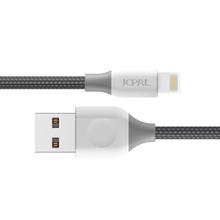 JCPAL FlexLink Lightning to USB Cable 6ft Gray