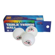 Double Fish Tennis Ball (Pack of 3) White