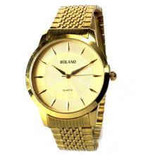 Bolano B80283 Analog Gold Dial Watch For Men