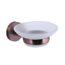 Parryware Nightlife ‎Wall Mounted Soap Holder with Glass Red Copper T4995A6