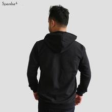 Sparsha Printed Black Hoodie