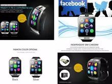 Q18 Smartwatch Bluetooth Sweatproof Phone With Camera TF/SIM Card Slot