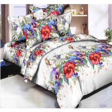 100% Cotton Double Bedsheet with 2 Pillow Covers BS-103