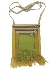 Green/Yellow Tassel Cross Body Bag For Women(6138)