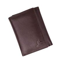 HORNBULL Trifold Brown Men's Genuine Leather Wallet