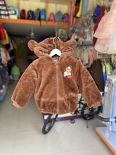 Warm Fur Winter Jacket With Hood For Babies