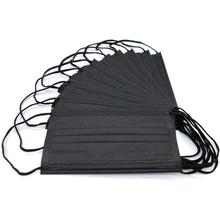 Black Disposable Face Mask - 50 Pcs