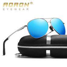 AORON New Polarized Men Sunglasses Classic Pilot Driving Sun